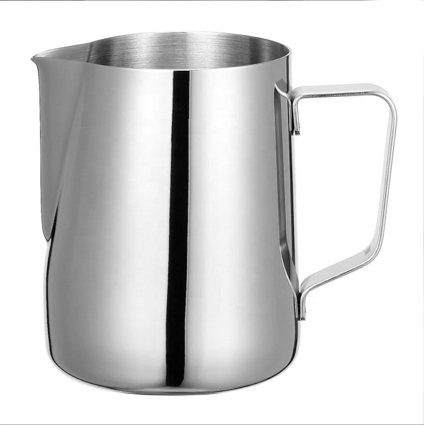 150 ml Mini Copa de cocina Barista Coffee Herramienta de acero inoxidable Pulido de pulido Leche Pitcher Jarra
