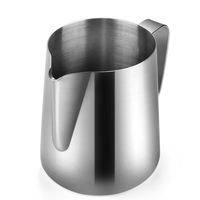 Copa de jarra de espreso de láctea de acero inoxidable con medición dentro de 12 oz (350 ml) para Latte Art Espresso Cappuccino Maker
