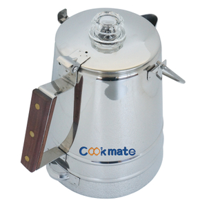 Pote de té de acero inoxidable de alta calidad al aire libre Camping Senderismo Hervidor de agua Café de café