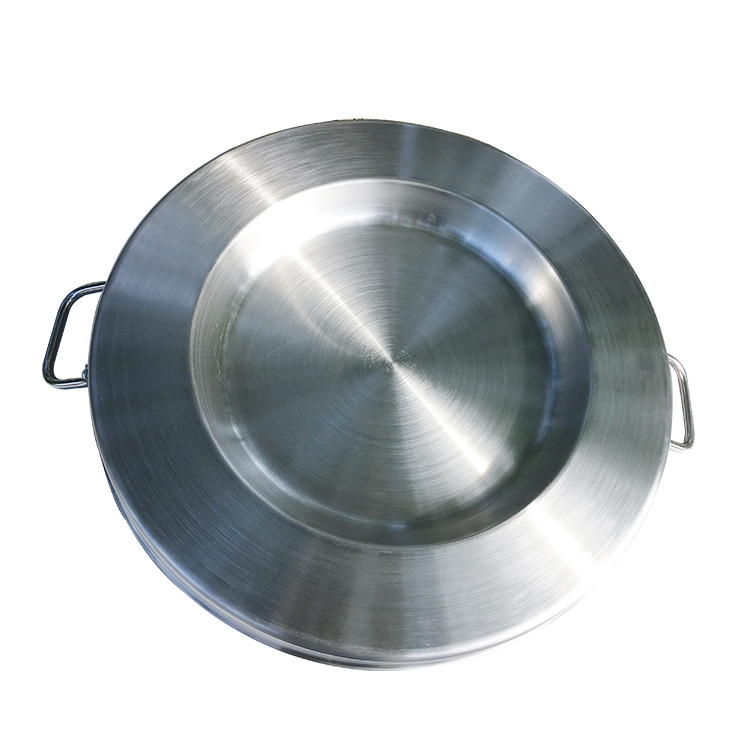 Non Stick Acero Inoxidable México Snacks Cocinar Pot Convex Utensilios de cocina Utensilios de cocina Comales