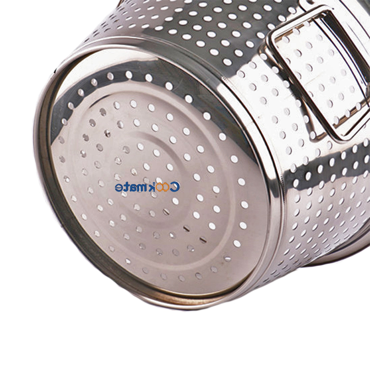 Caseta de la fruta de alambre de acero inoxidable de la cocción Cesta