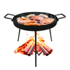 Cookmate Contemporáneo Recubrimiento de hierro No-Stick Utensilios de cocina Omelette Outdoor BBQ Fry Pan