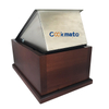 COOKMATE DURANDO DURANTE ANTILLO DE ACERO INOXIDABLE ESPRESSO DESPUESTO DE MUESTRO DE MUESTRAS DE CAFÉ CAJA DE GURADOR