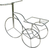 Diseño de bicicleta de alambre Mini Acero inoxidable Frisas Fritas Soporte para Restaurante Comida rápida Sirviendo Bandeja Cesta perforada