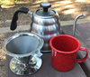 Venta caliente de acero inoxidable 2-4 tazas Verter sobre el cono de filtro de café Coffee Dropper