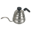 Vierta sobre la cafetera Kettle de té - Pote de cuello de cisne de la olla de café con termómetro fijo para café perfecto y té - tetera