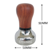 Fácil de mantener el diámetro de 58 mm de martillo de café plana tirar espresso Stamper Tamper con logo