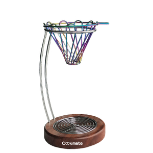 COOKMATE NUEVO estilo de goteo Filtro de café Espresso Filtro Cesta Caefemocha Capacidad de 4 taza